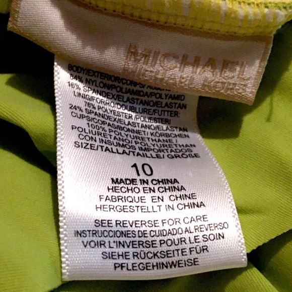 Michael Kors ruffle one piece - Picture 4 of 4